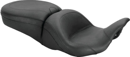 Mustang Motorcycle Mustang 08-21 Harley Electra Glide, Rd Glide, Rd King, Str Glide Lowdown Touring 1PC Seat - Black