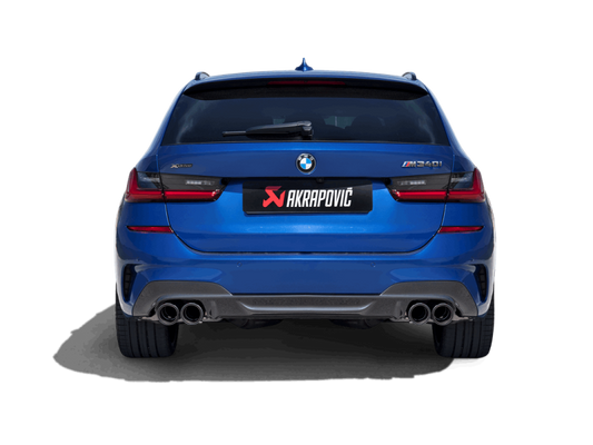 Akrapovic 20-22 BMW M340i (G20, G21) Slip-On Line (Titanium) (Requires BMW Part #18308686640) 0