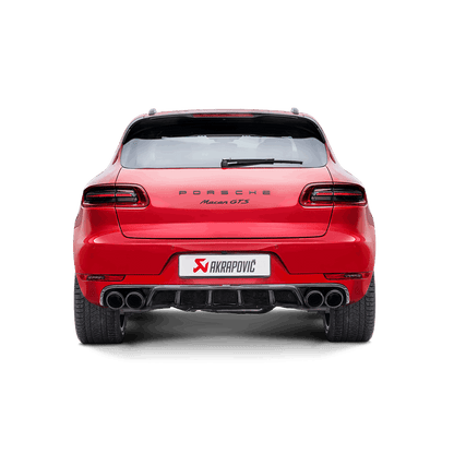 Akrapovic 2014 Porsche Macan Turbo (95B) Evolution Line Cat Back (Titanium) w/ Titanium Tips 0