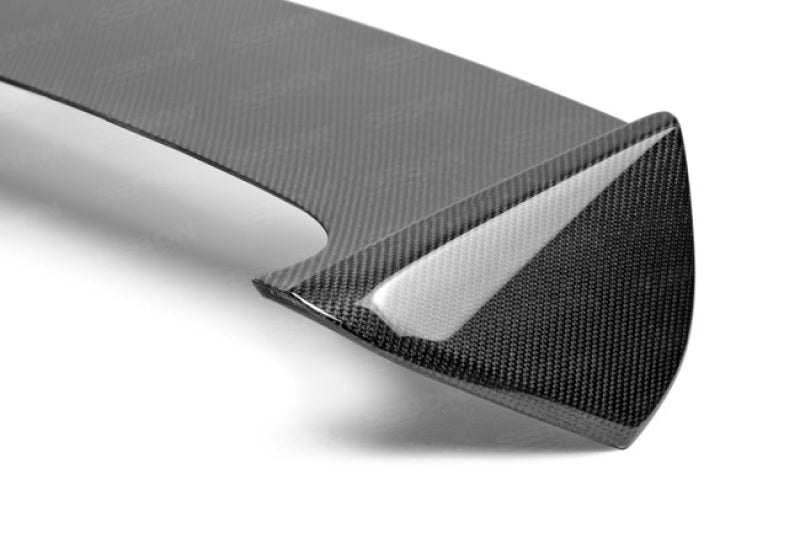 Seibon 08-10 Subaru WRX/STi Hatchback OEM-style Carbon Fiber Rear Spoiler Shaved 3