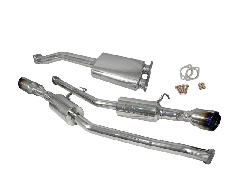 Injen 10-13 Hyundai Genesis Coupe 2.0L(t) 4cyl SS Exhaust w/ 76mm Y-Pipe Resonator/Molded SS Flanges 0