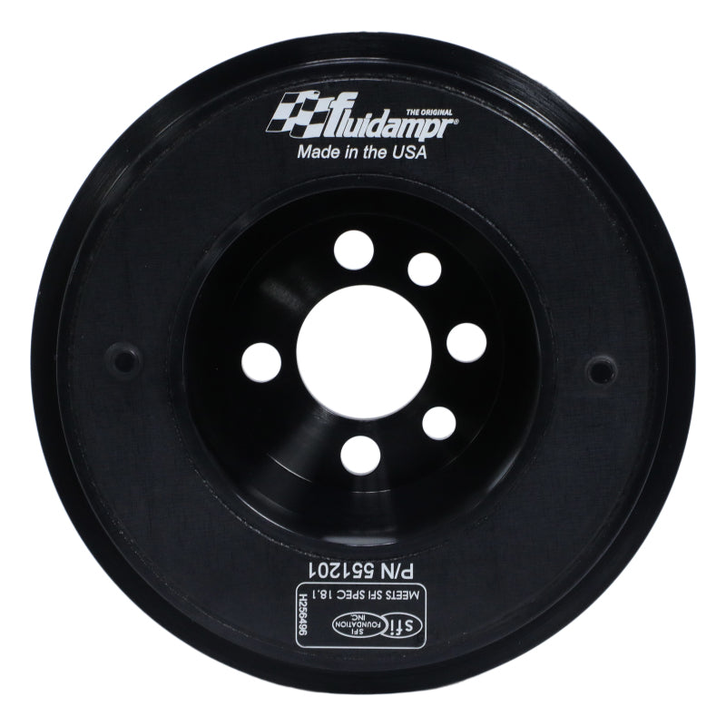 Fluidampr VW 2000-2005 1.8L Turbo Motor (4 bolt hole mounting) Steel Internally Balanced Damper - Golf & A4