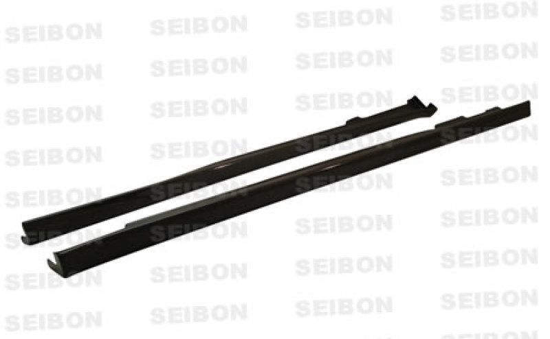 Seibon 96-00 Honda Civic 2DR/HB TR Style Carbon Fiber Side Skirts 0