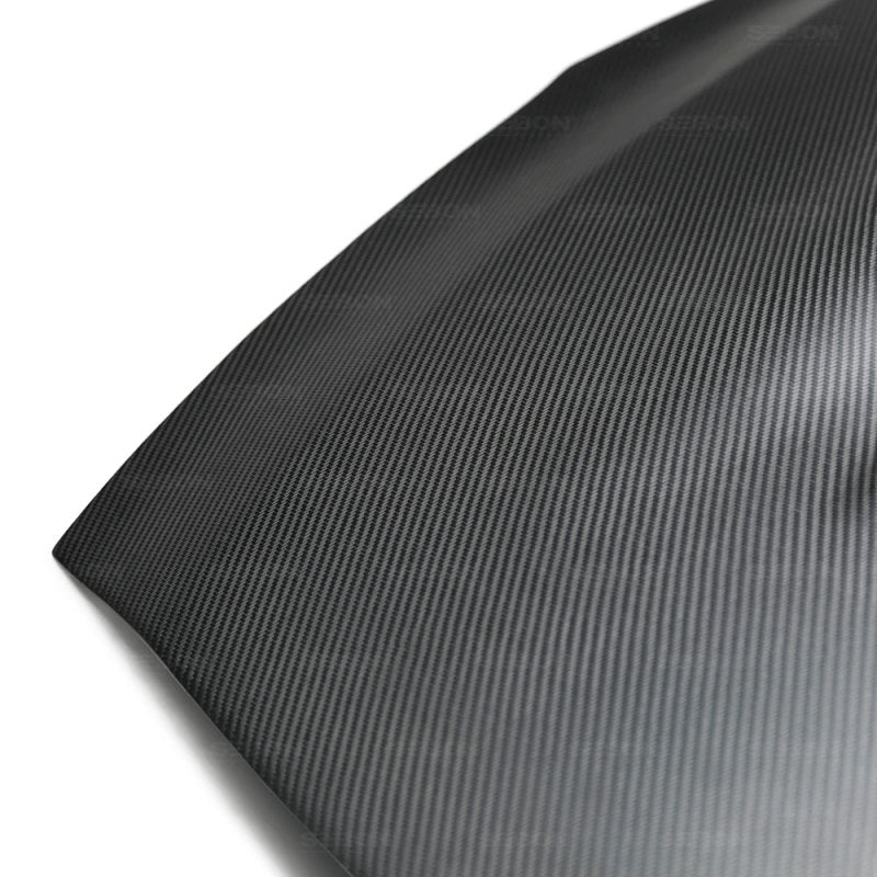 Seibon 09-10 Nissan Skyline R35 GT-R VSII-Dry Carbon Fiber Hood 4