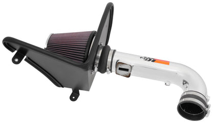 K&N Engineering K&N 16-17 Chevy Camaro 3.6L Silver Typhoon Short Ram Intake