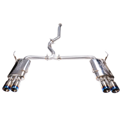 Injen 15-20 Subaru STI Cat Back Exhaust w/ Quad Titanium Tips 4