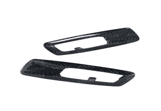 Seibon 12-13 BMW F10 Carbon Fiber Fender Ducts (Pair) 0