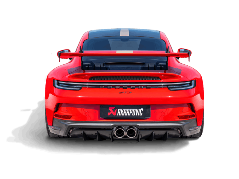 Akrapovic 21-22 Porsche 911 GT3 (992) Rear Carbon Fiber Diffuser - Matte 0