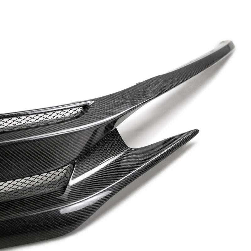Seibon 16-18 Honda Civic OEM-Style Carbon Fiber Front Grill 3