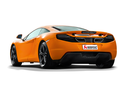 Akrapovic 12-14 McLaren 12C/12C Spyder Slip-On Line (Titanium) w/ Carbon Tips 2