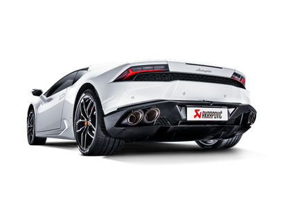 Akrapovic 16-16 Lamborghini Huracan LP 580-2 Coupe/Spyder Slip-On Line (Titanium) w/ Carbon Tips 5