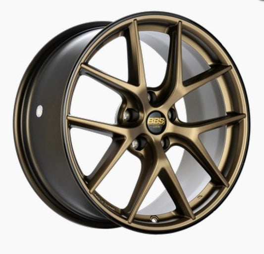 BBS CI-R 19x8.5 5x112 ET45 Bronze Polished Rim Protector Wheel -82mm PFS/Clip Required 0