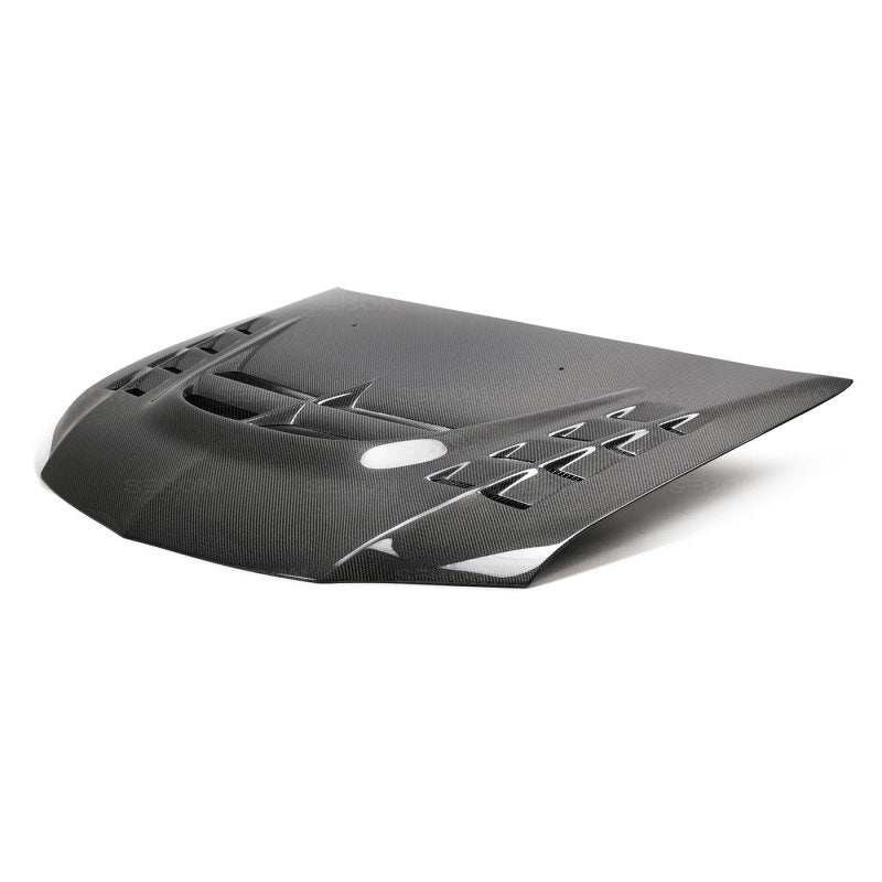 Seibon 03-07 Mitsubishi Evo 8 & 9 CW II Carbon Fiber Hood 2