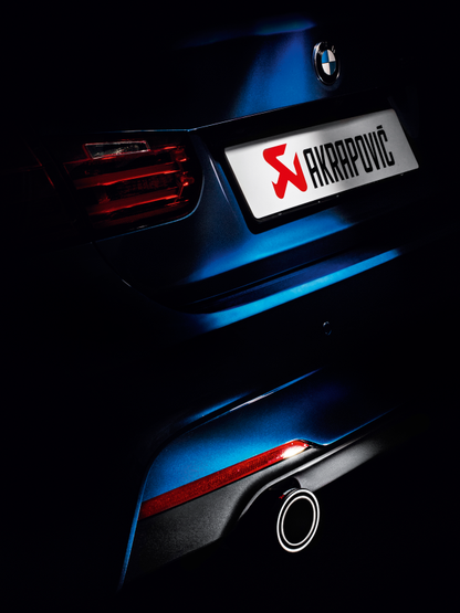 Akrapovic 12-15 BMW 335i (F30 F31) Evolution Line Cat Back (SS) w/ Carbon Tips (Req. Link Pipe) 9