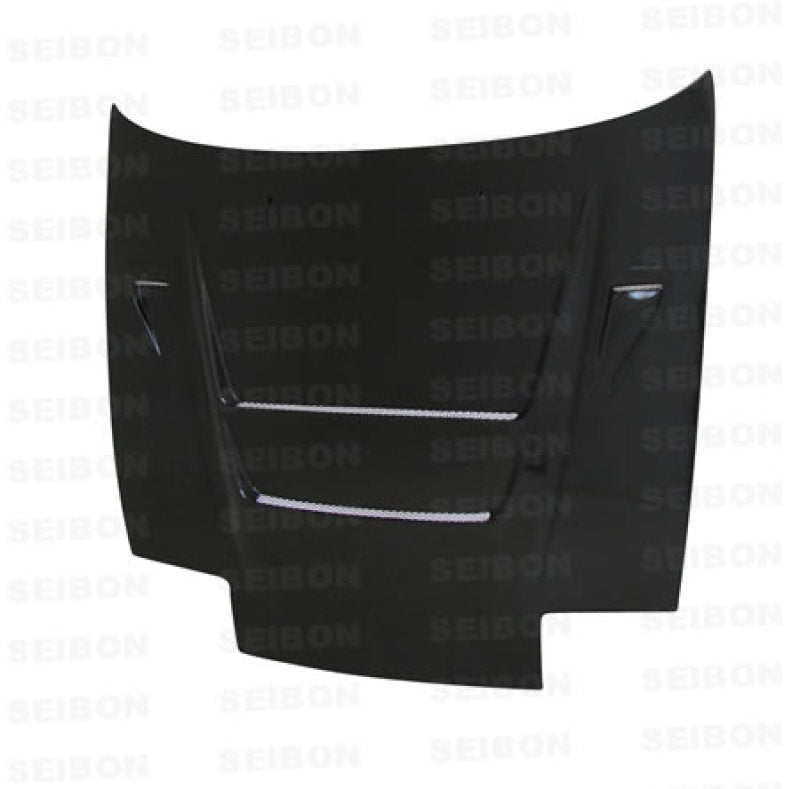 Seibon 89-94 Nissan 180SX/240SX DVII Carbon Fiber Hood 2