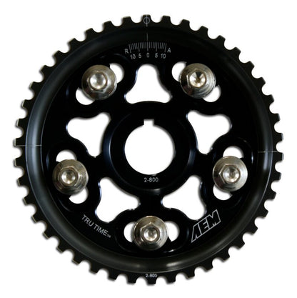 AEM 92-01 Honda Prelude Si VTEC/ Base & SH True Black Tru-Time Cam Gear - Accord