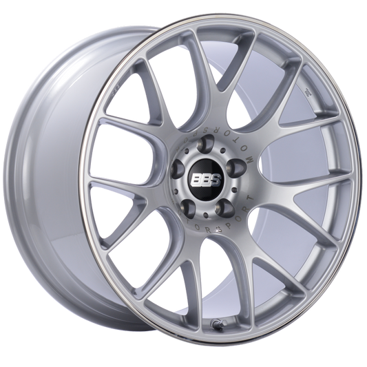 BBS CH-R 20x10.5 5x120 ET24 Brilliant Silver Polished Rim Protector Wheel -82mm PFS/Clip Required 0