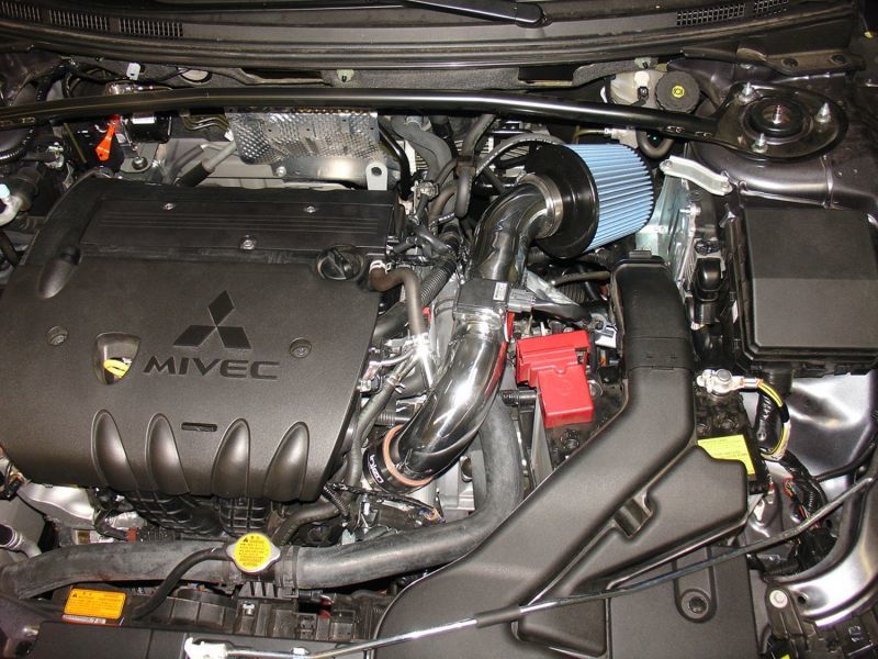 Injen 08-13 Lancer/Outlander Sport 2.0L 4 Cyl. Polished Short Ram Intake w/ MR Tech/Air Fusion 3