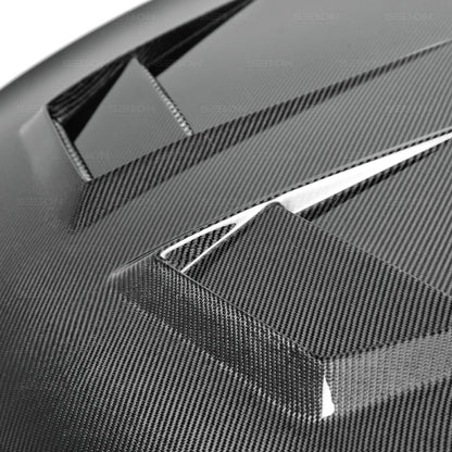 Seibon 15-20 Volkswagen Golf MK7 DV-Style Carbon Fiber Hood 3