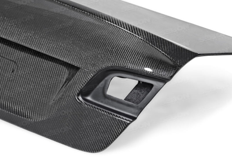 Seibon 07-13 BMW E92 2DR CSL Style Carbon Fiber Trunk/Hatch 1