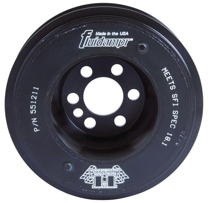 Fluidampr VW 06-08 2L FSI Motor (6 bolt hole mounting) Steel Internally Balanced Damper - A3 & A4