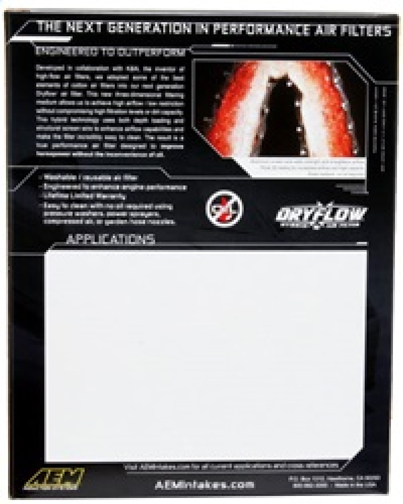 AEM Induction AEM 06-10 Toyota Yaris DryFlow Air Filter