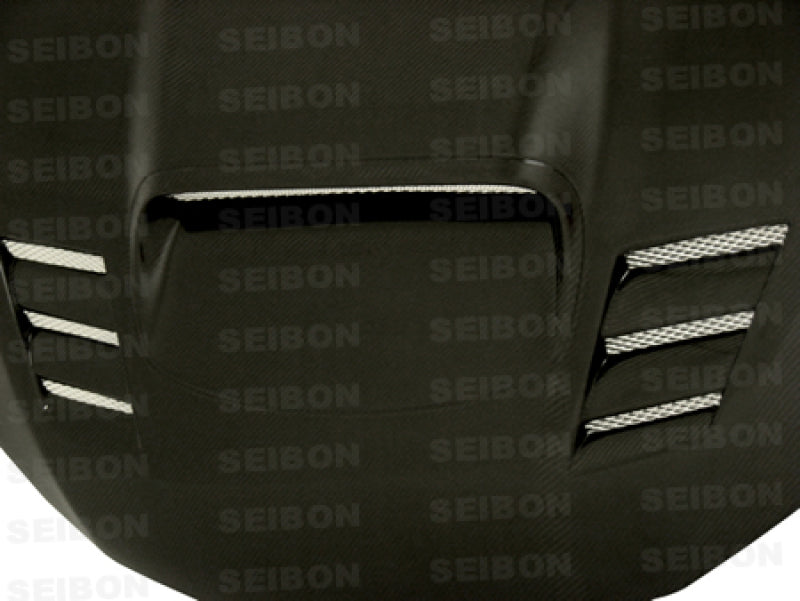 Seibon 08-09 Subaru WRX/STi CWII-style Carbon Fiber Hood 6