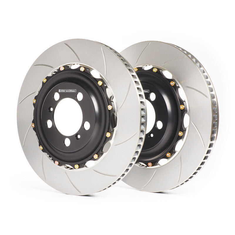 GiroDisc 2020+ Chevrolet Corvette Z06 (C8 w/Factory Iron Rotors) Slotted Front Rotors 0