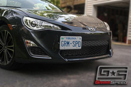 GrimmSpeed 10+ Subaru Legacy/Outback / 13+ Subaru BRZ/13+ Scion FR-S License Plate Relocation Kit - BRZ & WRX