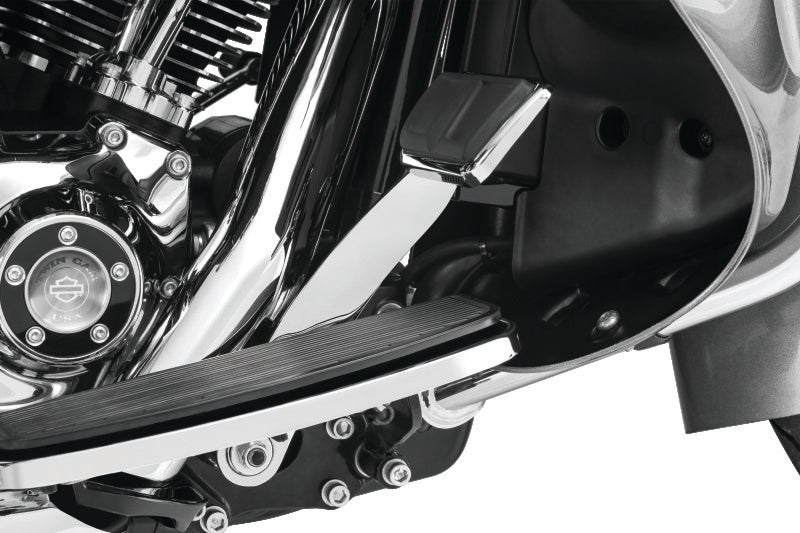 Kuryakyn Girder Extended Brake Pedal 14 and Up With Fairing Lowers Chrome