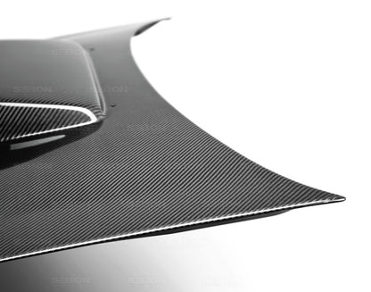 Seibon 06-07 Subaru WRX/STi CWII Carbon Fiber Hood 5