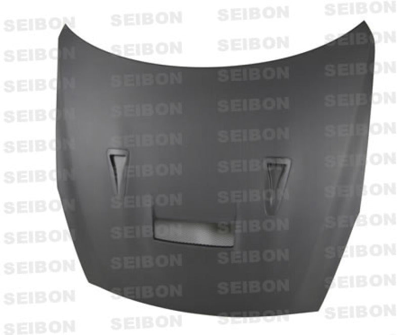 Seibon 09-10 Nissan Skyline R35 GT-R VSII-Dry Carbon Fiber Hood 6