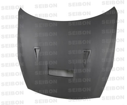 Seibon 09-10 Nissan Skyline R35 GT-R VSII-Dry Carbon Fiber Hood 6