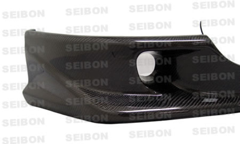 Seibon 02-04 Honda Civic SI MG Style Carbon Fiber Front Lip 1