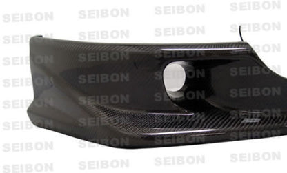 Seibon 02-04 Honda Civic SI MG Style Carbon Fiber Front Lip 1