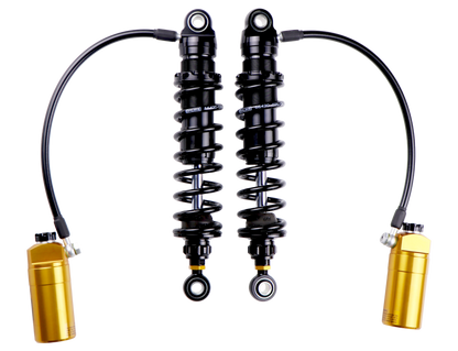 Ohlins 14-26 Harley FL Touring STX 36 Twin Blackline 13in Shocks - Standard Springs