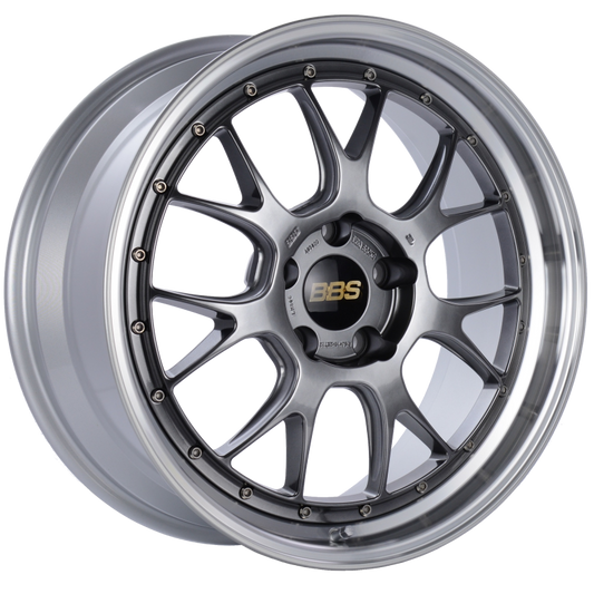 BBS LM-R 19x8.5 5x120 ET32 Diamond Black Center Diamond Cut Lip Wheel -82mm PFS/Clip Required 0