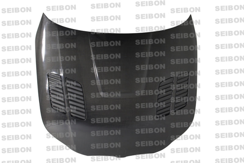 Seibon 04-10 BMW 5 Series 4 dr E60 (Inc M5) GTR-Style Carbon Fiber Hood 0
