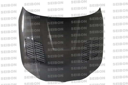 Seibon 04-10 BMW 5 Series 4 dr E60 (Inc M5) GTR-Style Carbon Fiber Hood 0