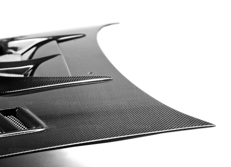 Seibon 98-01 Subaru Impreza/WRX/STI (GC6/8) CW-Style Carbon Fiber Hood 4