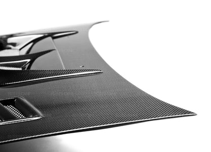 Seibon 98-01 Subaru Impreza/WRX/STI (GC6/8) CW-Style Carbon Fiber Hood 4