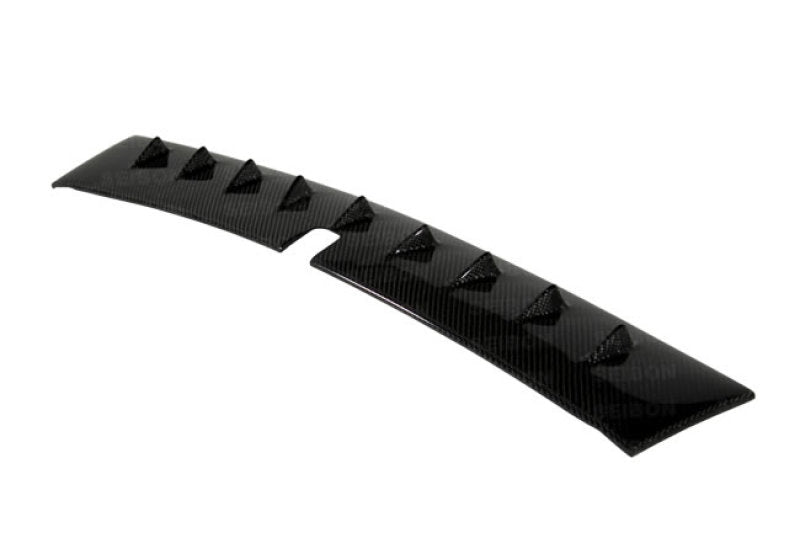 Seibon 08-10 Mitsubishi Evo 10 Carbon Fiber Rear Fin Spoiler 1