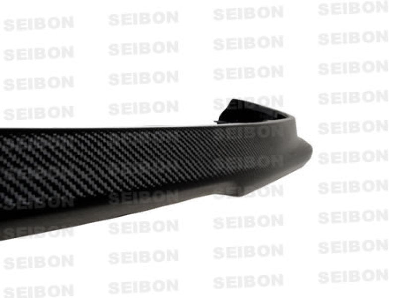 Seibon 03-05 Mitsubishi Evo 8 DL Carbon Fiber Front Lip Spoiler 1