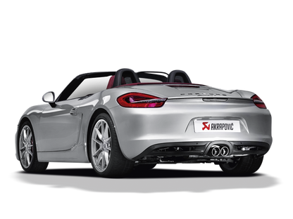 Akrapovic 12-15 Porsche Boxster (981) Slip-On Line (Titanium) w/ Titanium Tips 9