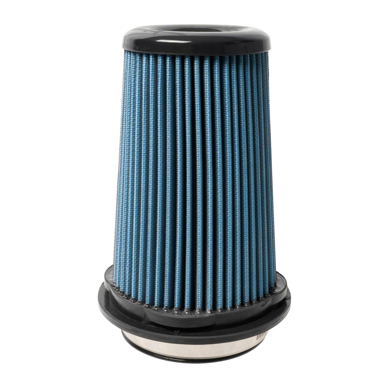 Injen SuperNano Web Air Filter 4in Flange ID 6in Twist Lock Base / 7.75in Media Height / 4in Top 0