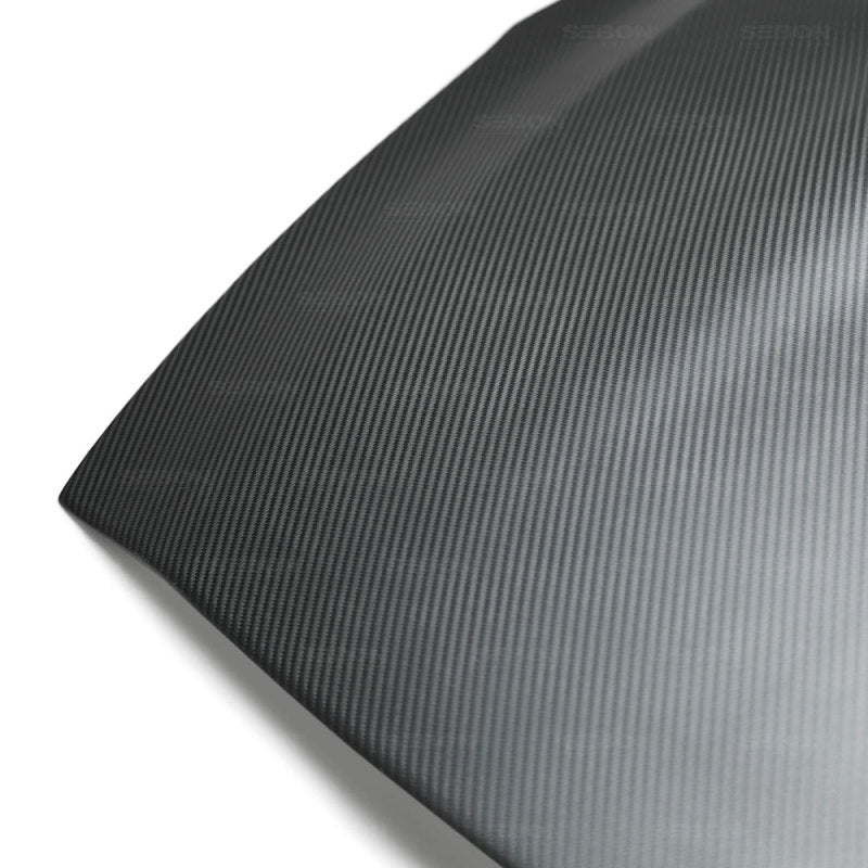 Seibon 09-15 Nissan Skyline R35 GT-R ES Style Dry Carbon Fiber Hood 5