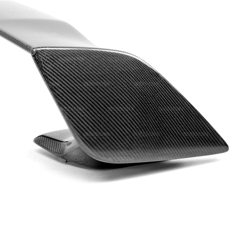 Seibon 08-10 Subaru WRX/STi 4dr OEM-style Carbon Fiber Rear Spoiler 3