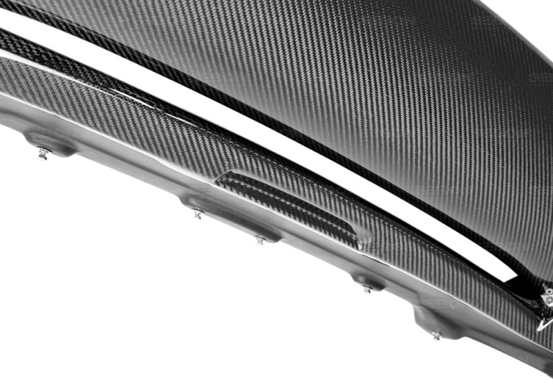 Seibon 02-05 Honda Civic Si (JDM Spec Only) MG Carbon Fiber Rear Spoiler 5