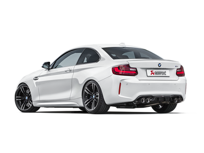 Akrapovic 16-17 BMW M2 F87 (Excl M2 Competition) Evolution Line Cat Back (Titanium) w/Carbon Tips 4