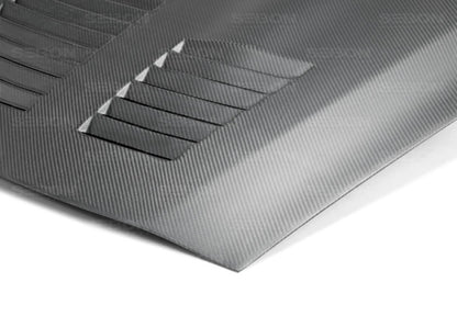 Seibon 09-10 Nissan GTR R35 GT-Dry Carbon Fiber Hood 12